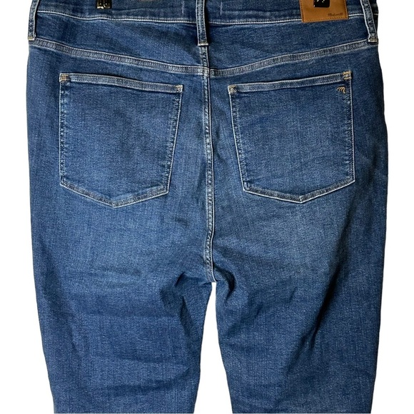 Madewell 10”‎ High-Rise Skinny Jeans MA616 Plus Size 35 - Picture 8 of 13